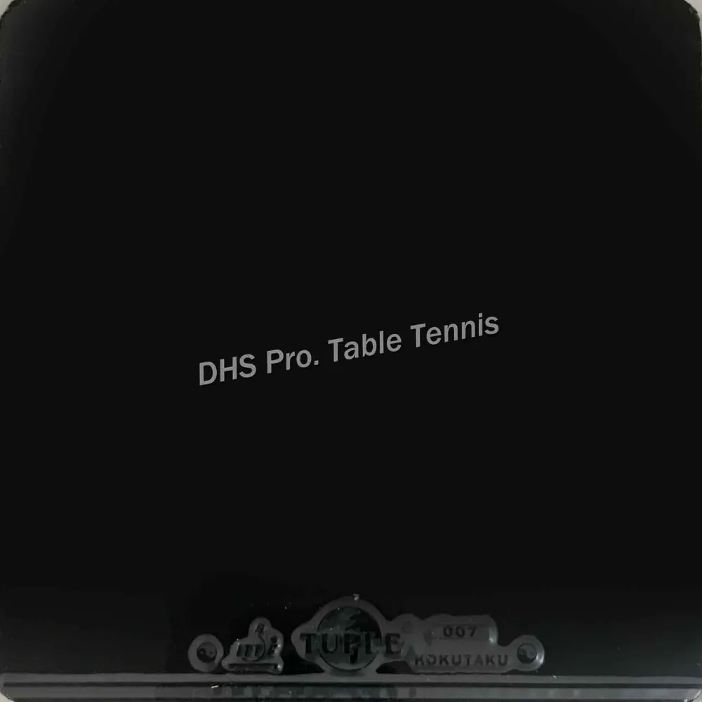 2x Kokutaku الصفوف (tuple) 007 التدريب زوج المطاط 1 الأحمر و 1 أسود تنس طاولة المطاط مع الإسفنج