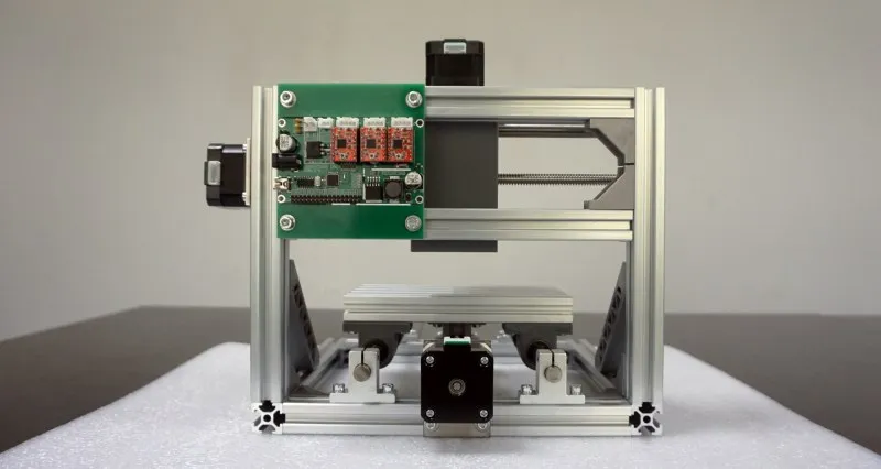 CNC DIY 1610 ER11 GRBL управление мини ЧПУ станки PCB фрезерный станок Лазерная
