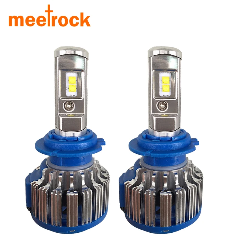 Автомобильные фары Meetrock H4 LED H7 H8 H11 H1 70 Вт 7000lm противотуманные 6000 К белый свет nenon 12
