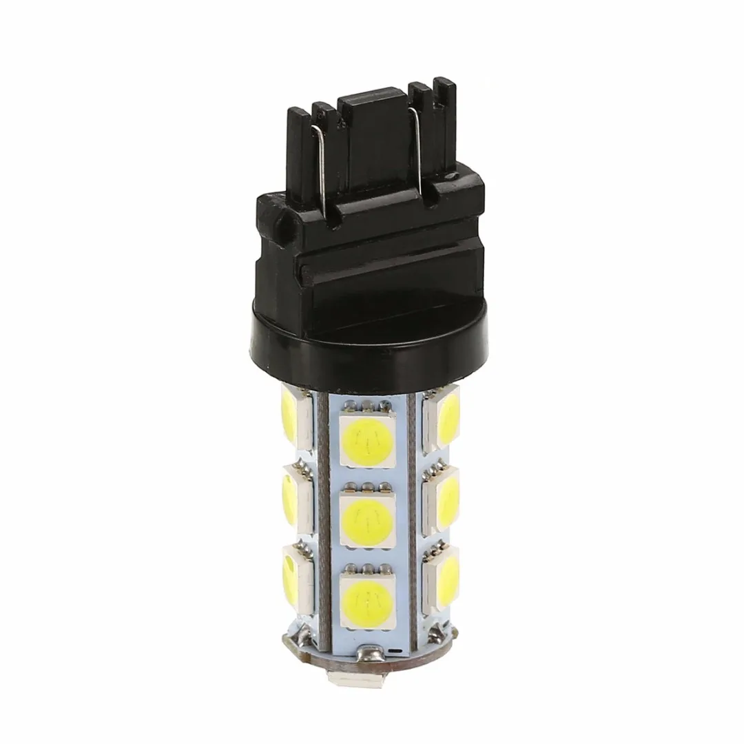 2 шт. T25 3157 18SMD 5050 светодиодные задние лампы для заднего хода холодный белый DRL