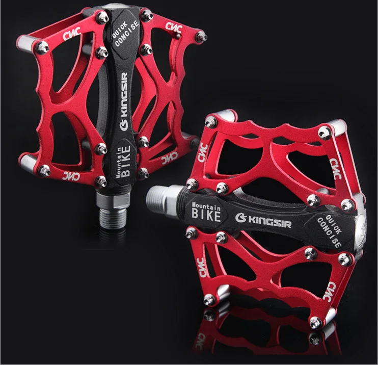 TOP Lightweight Aluminum Pedal Bike Pedal Bearing Foot Bicycle Pedal