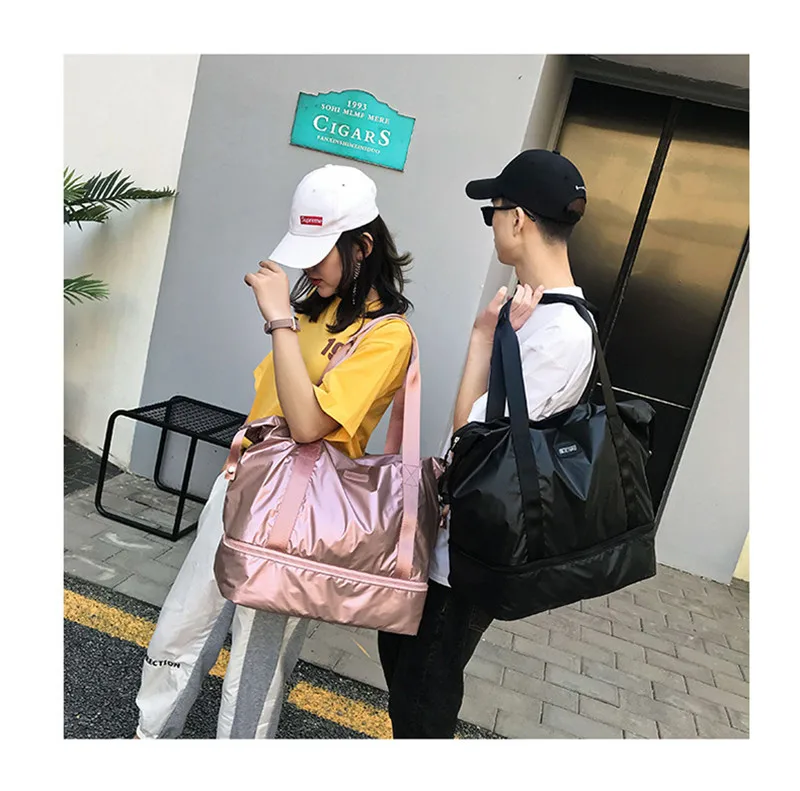 Outdoor Gym Hand Bag for Women Waterproof Anti-Scratch Tote Gym Handbag Female Travel Hand Bag (8)