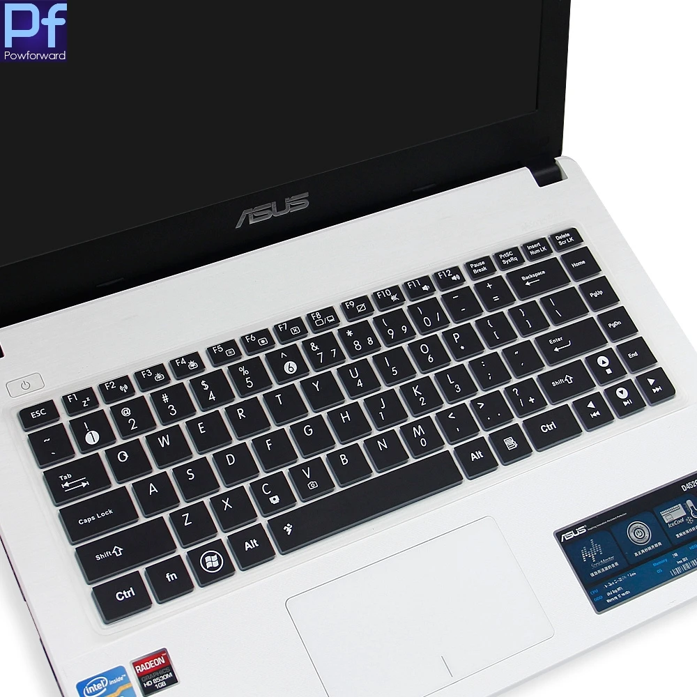 Защитная крышка для 14 дюймовой клавиатуры ноутбука Asus A43S A45V A46C a85v R417 N3450 E402B R457 F455L