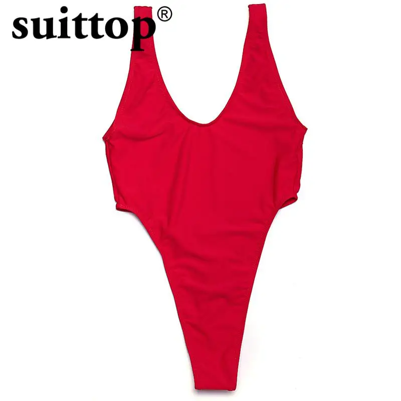 Suittop новинка женский купальник 2017 летний сексуальный Maillot De Bain Femme цельный