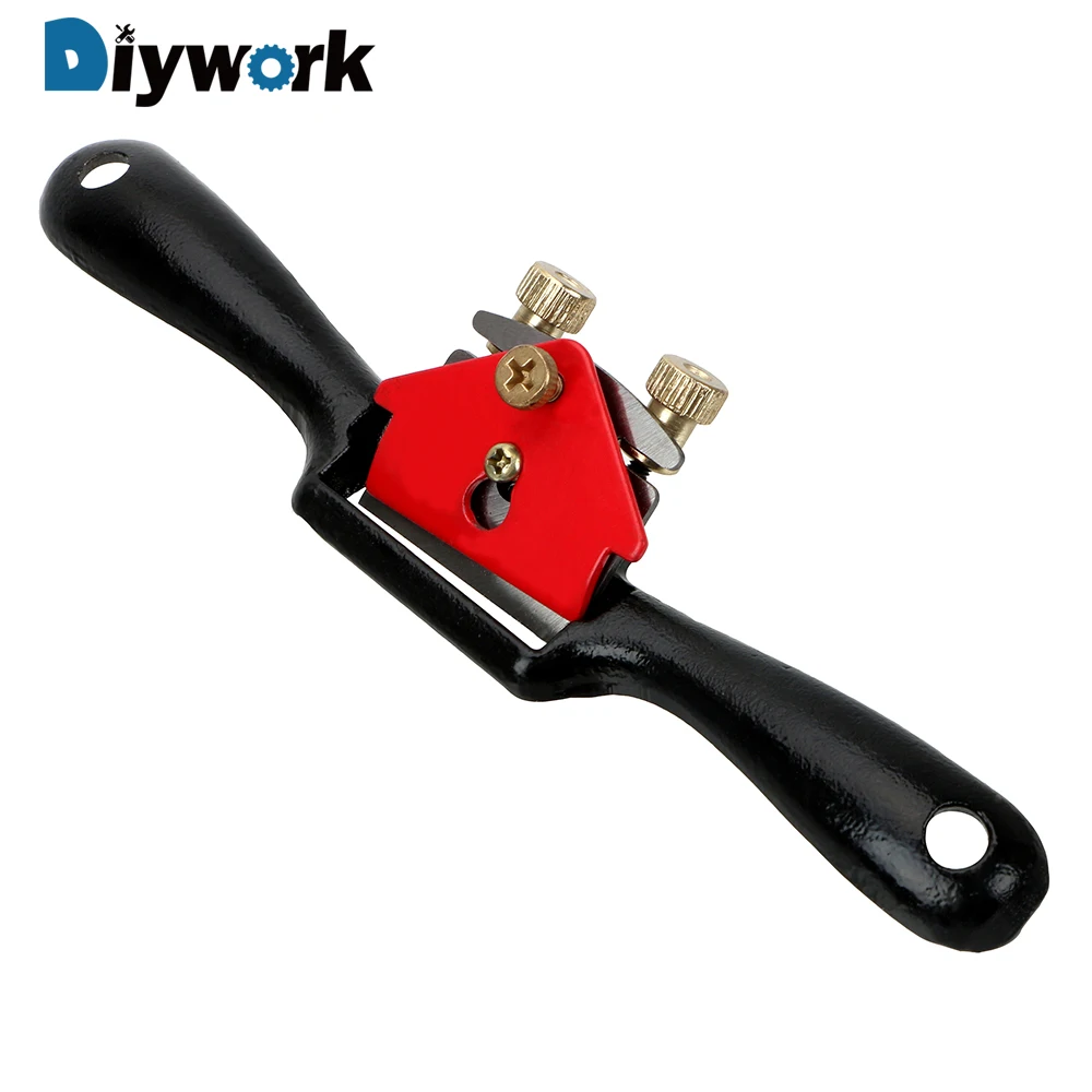 

DIYWORK Plane Deburring Hand Tool Metal Woodworking Blade 9 inch Spoke Shave Manual Planer