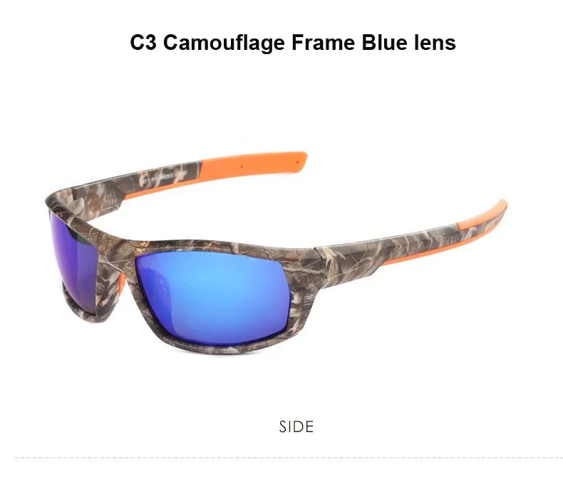 Новости мужские камуфляжные рыбацкие поляризованные очки солнцезащитные очки военные мужские очки для вождения