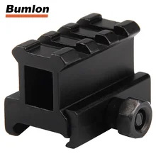 Тактический охотничий прицел крепление стояк База крепление адаптер кронштейн для 20 мм Picatinny Weaver Rail Airsoft RL1-0017