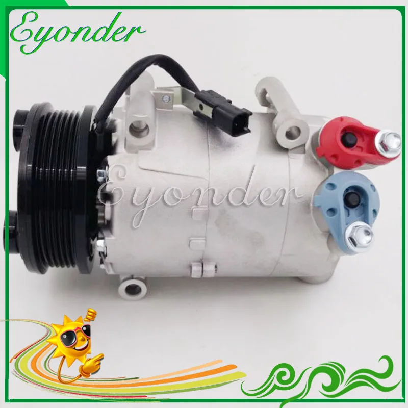 

VS16 A/C AC Air Conditioning Compressor Cooling Pump PV6 for FORD GALAXY SMAX S-MAX WA6 CMAX C-MAX II DXA CB7 DXA CEU 2.0 TDCi
