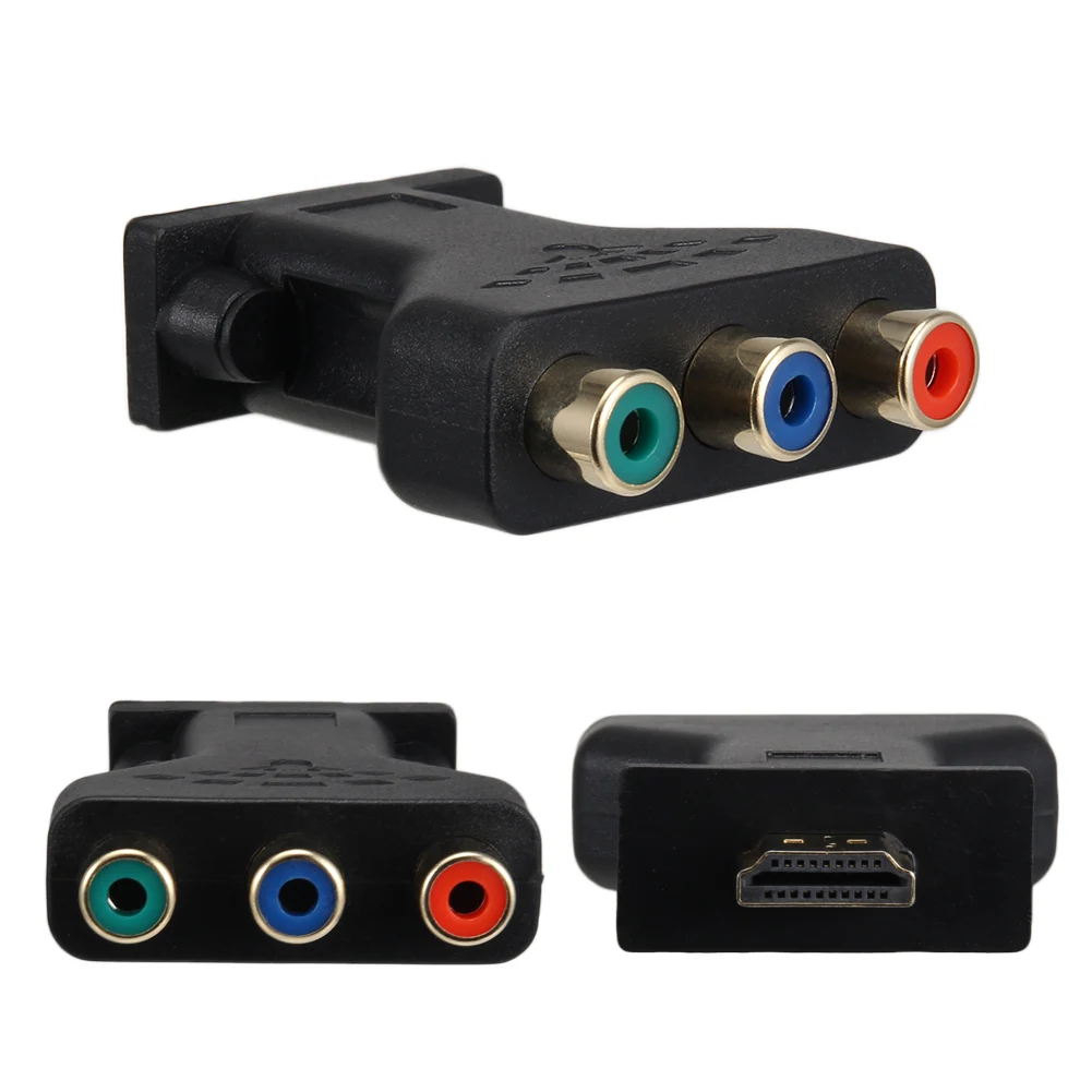 

HDMI to 3 RCA Video Audio Converter Head AV Adapter Female Head 5ft/1.5m GDeals