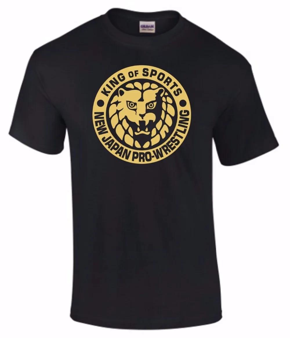 أحدث 2019 الرجال تي شيرت أزياء س الرقبة عارضة الازياء عالية الجودة جديد اليابان برو المصارعة ملك Sporter المحملة قميص أحدث 2019 الرجال تي شيرت أزياء س الرقبة عارضة الازياء عالية الجودة جديد اليابان برو المصارعة ملك Sporter المحملة قميص