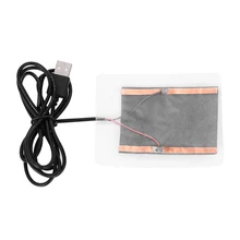 1 шт. черная безопасная портативная теплая пластина USB Грелка обогреватель для коврика для мыши обувь Golve одежда поставки зимние инструменты