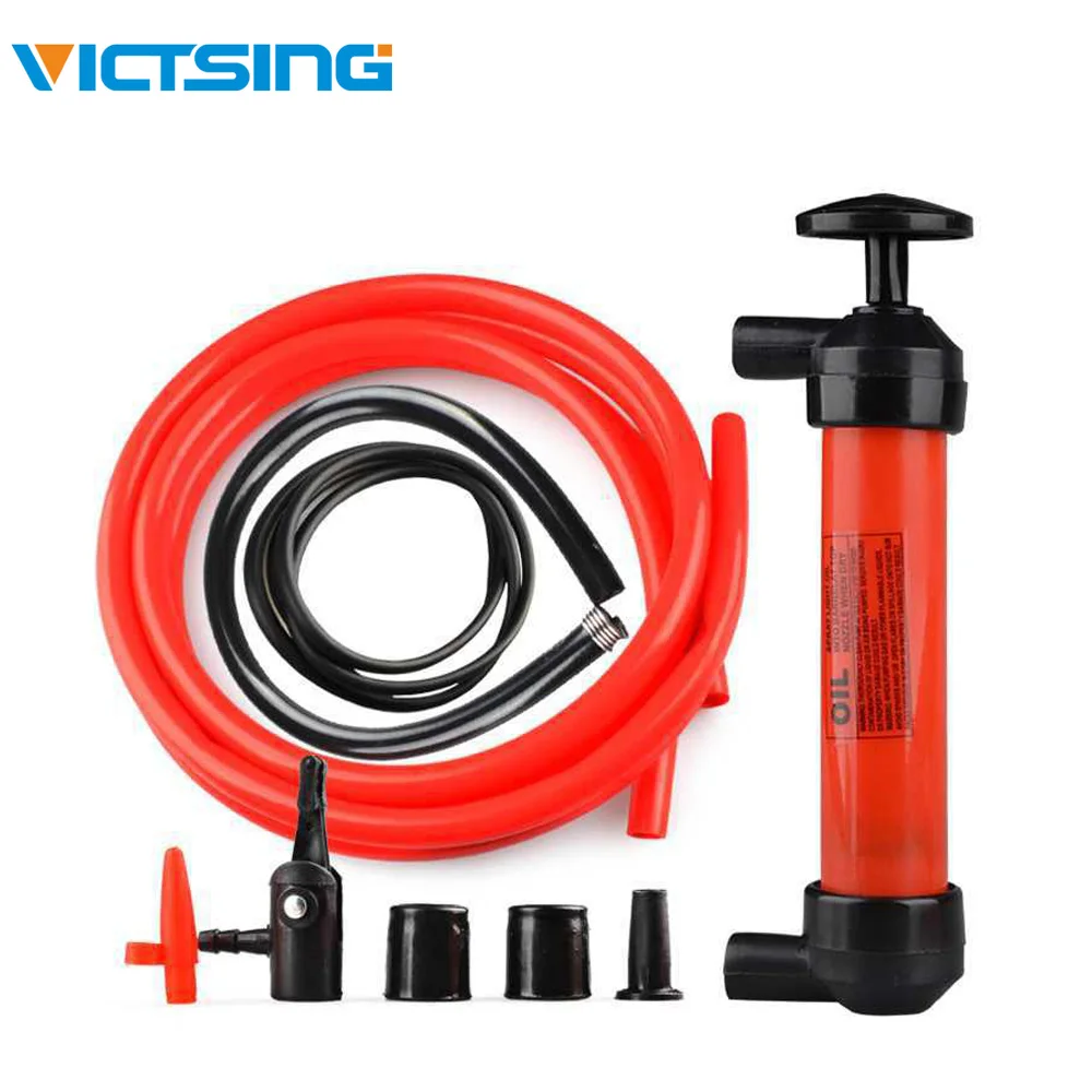 

Portable Manual Oil Pump Hand Siphon Tube Car Hose Liquid Gas Transfer Sucker Suction Inflatable Pump Grease Gun Tools