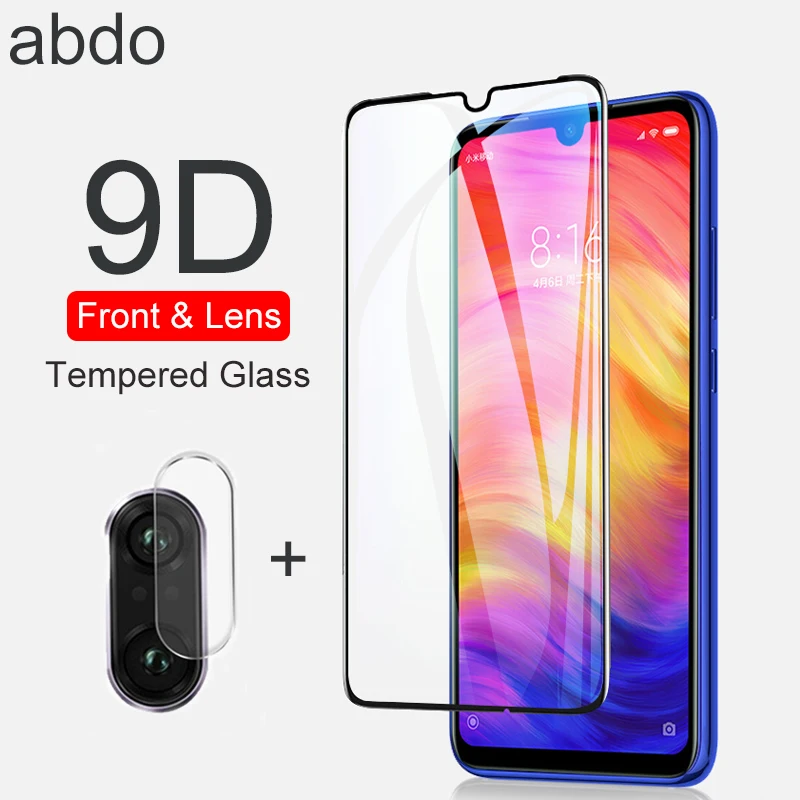 

2PCs Camera Tempered Glass On Redmi Note 7 Glass Screen Protector For Xiaomi Redmi Note 6 K20 Pro 7A Mi 9 SE 9T 8 lite Glass