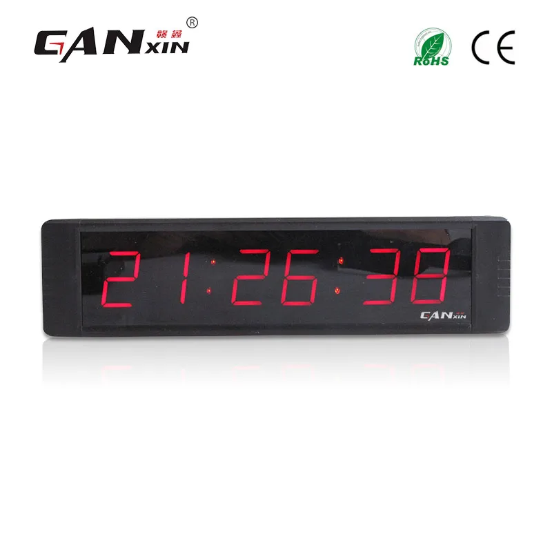 [Ganxin] 7 сегментные светодиодные цифровые настольные часы 1 дюйм|alarm clock|led digital