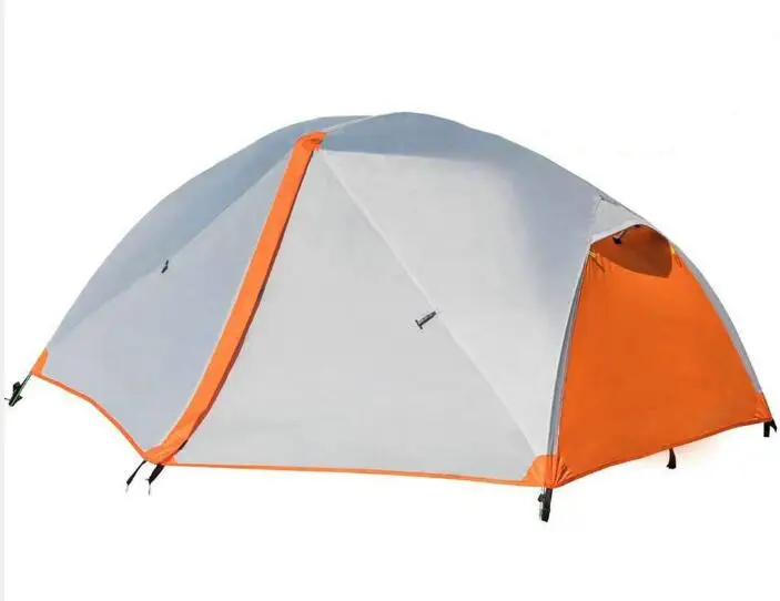 Палатка 2 человек Высокое качество Сверхлегкий гранитный навес два человека двойной слой SNZP004 четыре сезона палатки - Цвет: 1