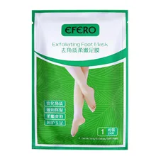 EFERO отшелушивающая маска для ног кутикулы для ног для пятки удаление кожи Уход за ногами педикюрные носки крем для ног 4 упаковки