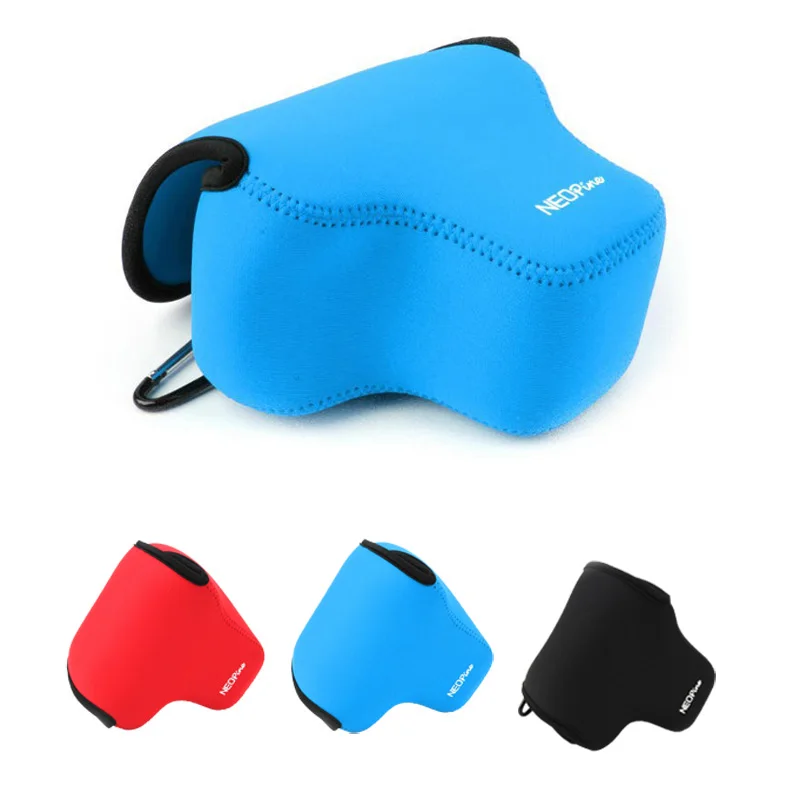 

Neoprene soft camera case for Canon powershot SX60 SX50HS portable camera Bag pouch protective cover with Carabiner