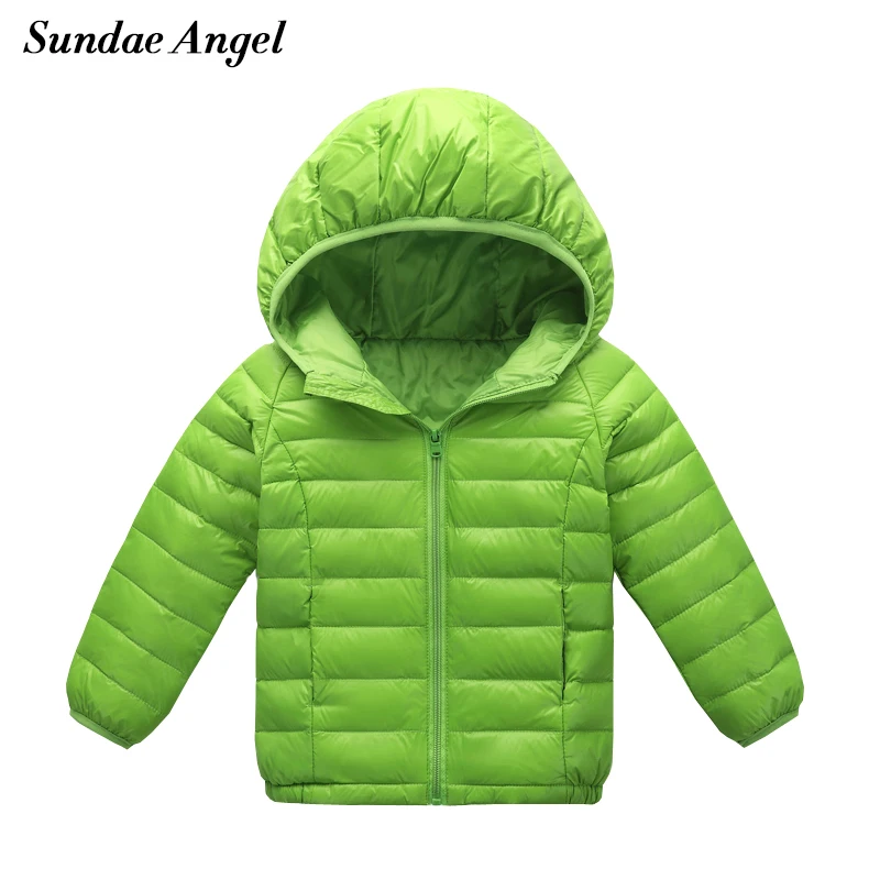 

Sundae Angel Duck Down Jacket For Girls Down Coats Girl Winter Hooded Light Kids Boys parka jacket Outerwear Children Clothes