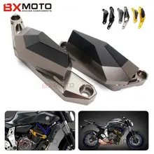 Для Yamaha MT07 mt-07 2013 Мотоцикл с ЧПУ Краш колодки Рамка слайдер протектор защита от падения