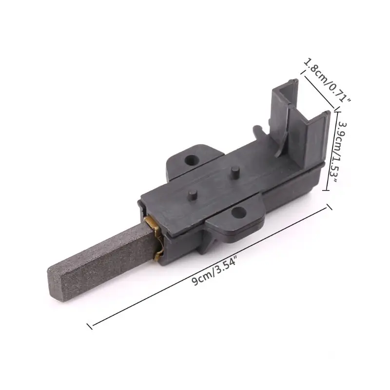 2 шт. щетка двигателя и держатель барабан для валка детали стиральных машин для Siemens Haier samsung