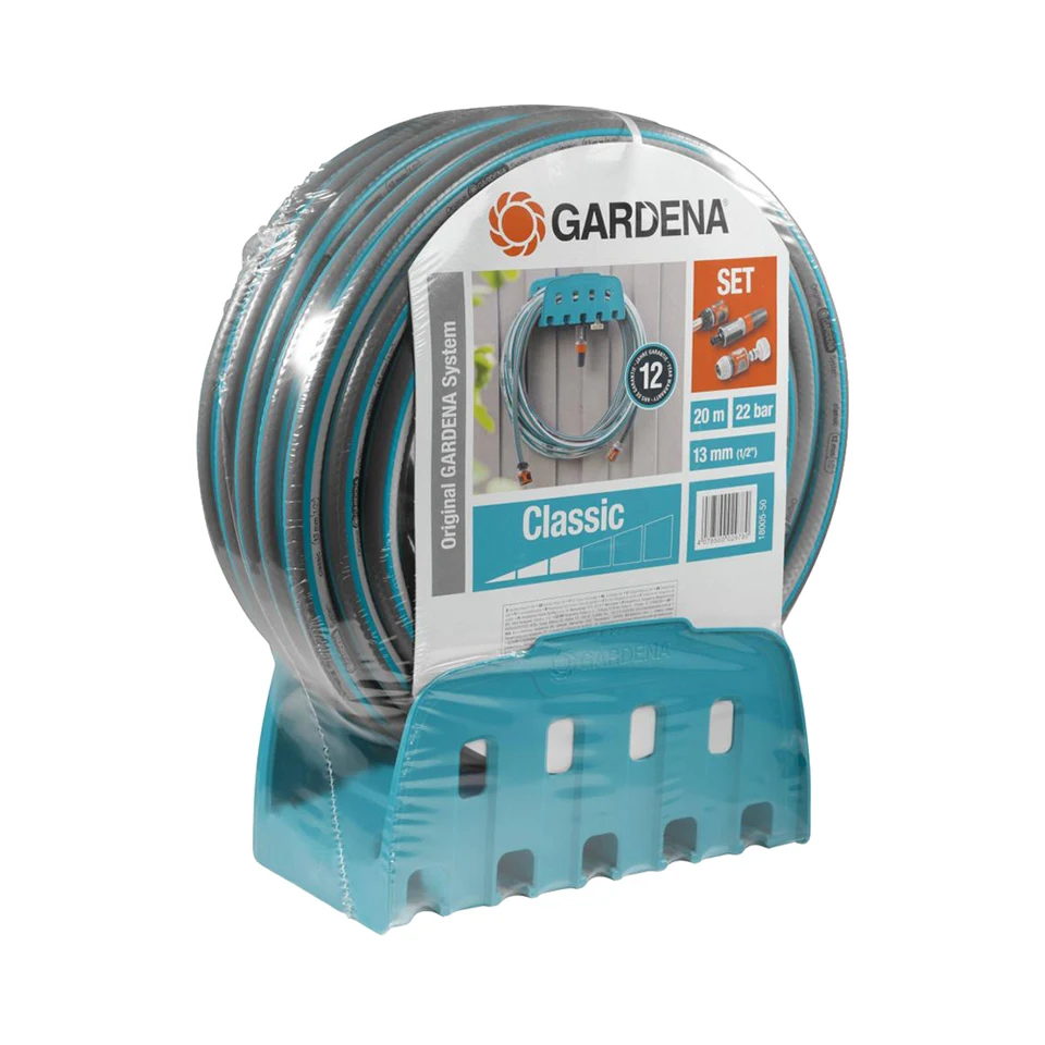 

Кронштейн GARDENA настенный со шлангом Classic