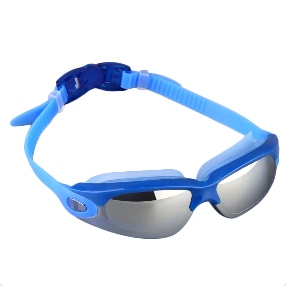Resistance WaterProof Swim Glasses Electroplating Swim Goggles