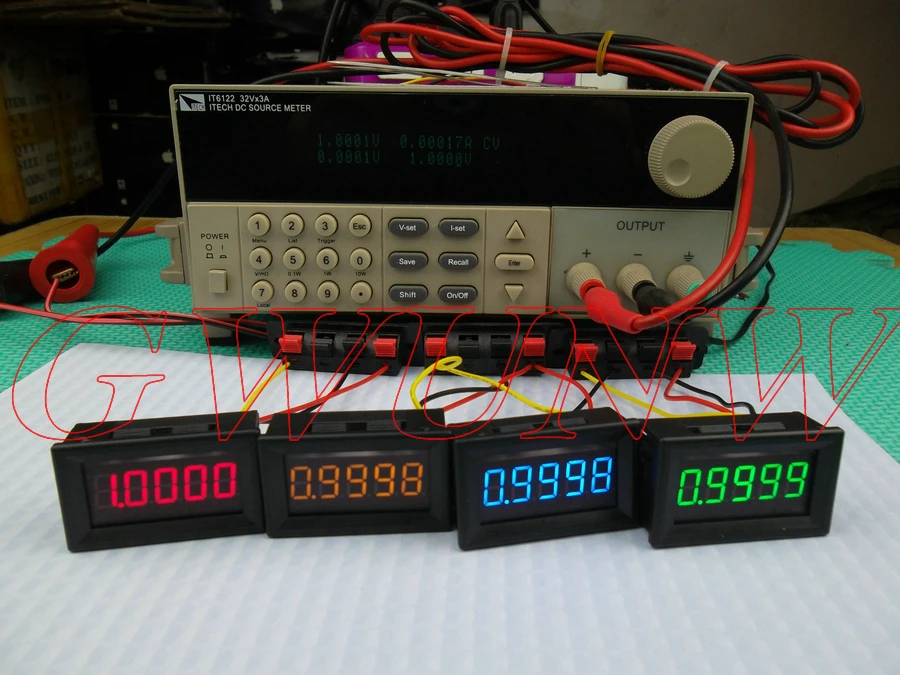 GWUNW BY536V DC 0-33,000 в(0-33 в) тестер напряжения Цифровой вольтметр 5 бит высокая точность