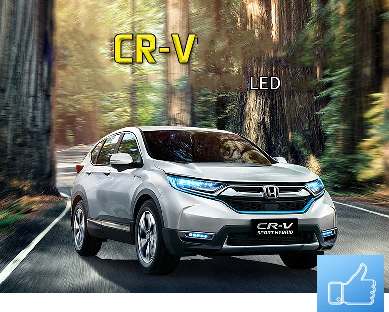 Стайлинга автомобилей Фара для Honda CRV фары CR-V светодиодный задний фонарь светодиодный вариант Ангел глаз Bi Xenon светодиодный луч