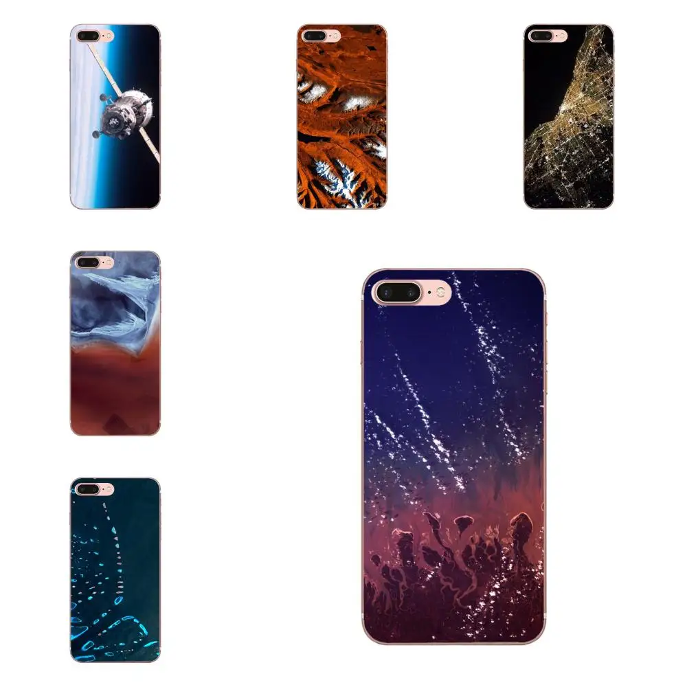 Мягкий модный чехол для Apple iPhone 4 4S 5 5C 5S SE 6 6S 7 8 Plus X XS Max XR с красивым спутным