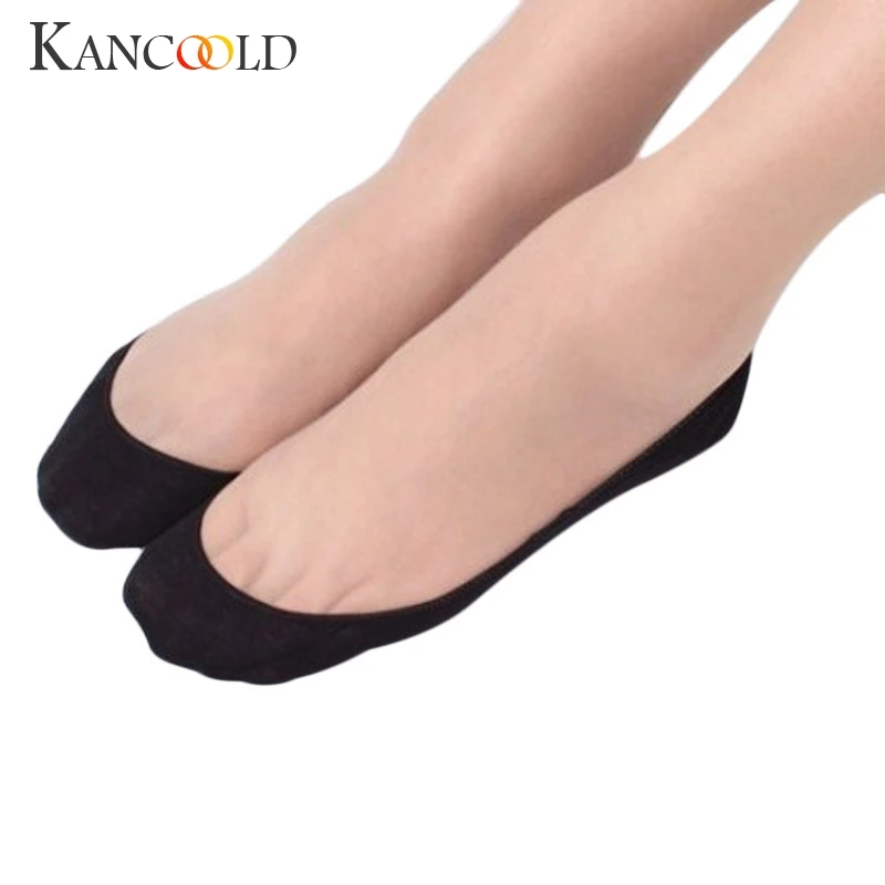 

Hot Sale 1 Pair Women Lady Girl Cotton Lace Sock Antiskid Invisible Liner No Show Peds Low Cut Super Quality Socks Jan20