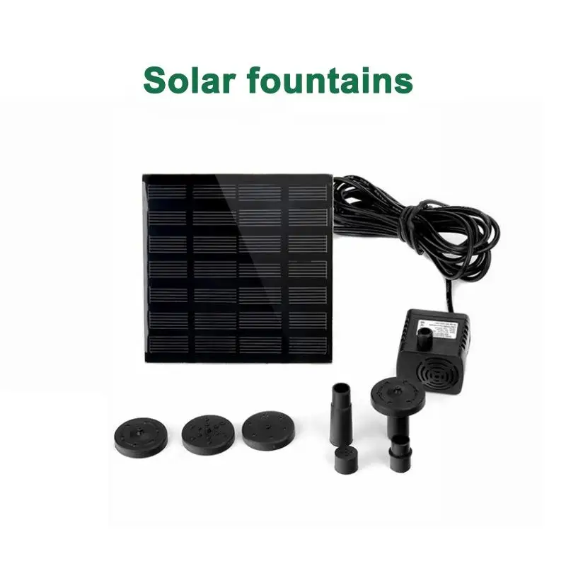 SOLLED Солнечный фонтанный насос 7V Энергосберегающие погружные солнечные водяные