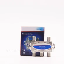 Vendite della fabbrica di alta qualità ds04c 4X1 41 DiSEqC 2 sintonizzatore TV satellitare interruttore sezionatore FTA ricevitore satellitare diseqc 4x1