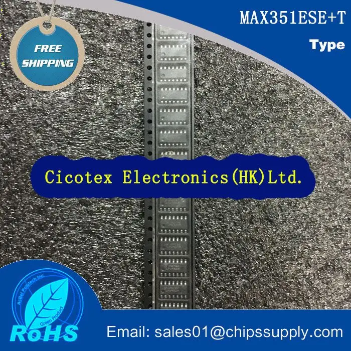 

3pcs/lot MAX351ESE+T 16SOIC IC SWITCH QUAD SPST 16-SOIC
