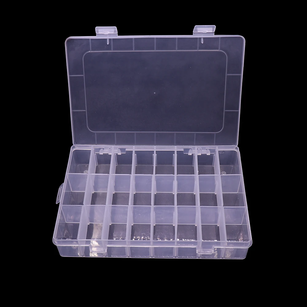 

Big Toolbox Electronic Plastic Parts Waterproof Transparent Toolbox SMD SMT Screw Container Component Storage Box