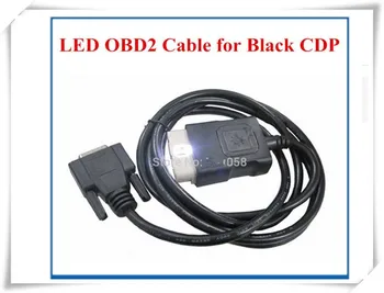 

Good cables OBD II Cable Best Quality LED OBD2 Cable Suitable for red and black VD TCS CDP PRO PLUS