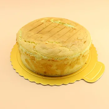 

6inch/8inch Round Square Gold Cake Board For Presenting Decorated Cakes Moving Plate Turntables Baking Tools