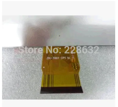 New and original 7ihch 50pin ZH-7001 CPT 50 LCD screen display 163X97mm 165X100mm 164X103mm