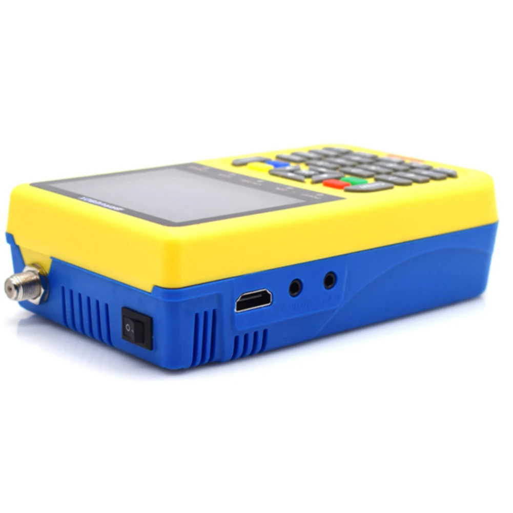 DVB S/S2 Satfinder Портативный спутниковый искатель Высокое разрешение V8 прибор