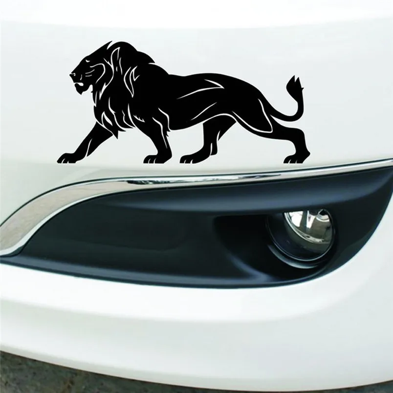 1PC PET Removable Lion Car Body Decal Car Stickers Motorcycle