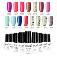 ROSALIND 7 мл хамелео Блестящий лак для ногтей Дизайн ногтей Гель-лак для ногтей УФ светодиодный Гель-лак nagellak vernis a ongles lot metalic ongle