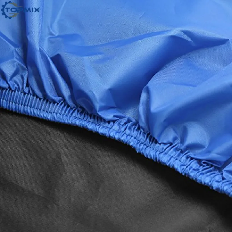 Motorcycle cover black&blue 6