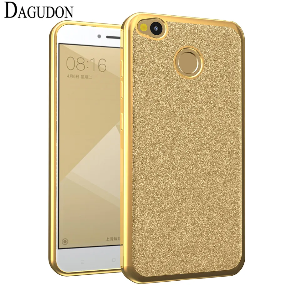 DAGUDON роскошный блестящий чехол для Xiaomi redmi 4X блестящая Обложка ультра тонкий