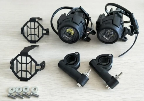 Лучшие цены с низкой ценой в B МВт R1200GS F800GS/ADV пара мотоциклетные туман предохранители на фары Защитная крышка - Цвет: Армейский зеленый