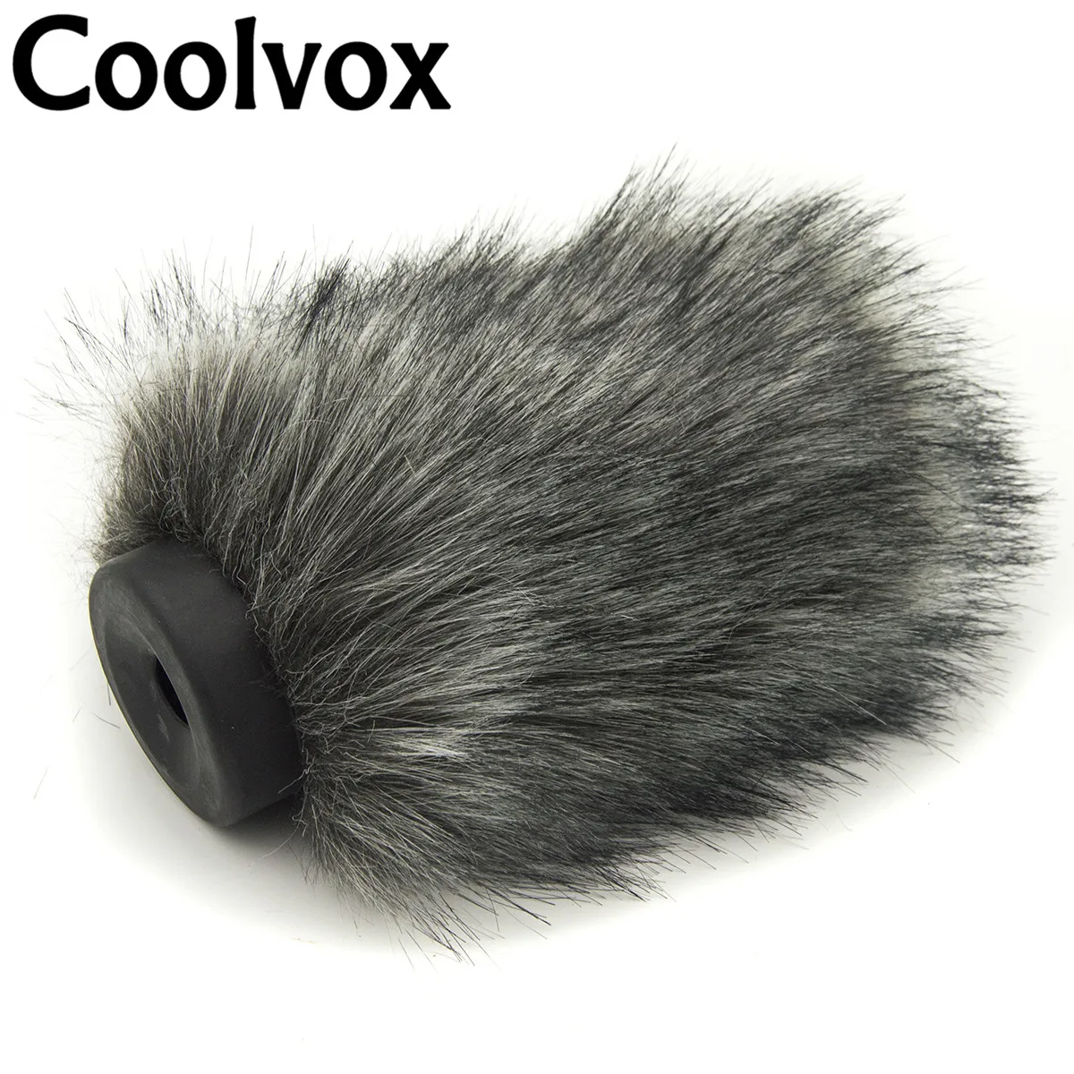 Coolvox MIC лобовое стекло муфта для лобового стекла для RODE VideoMic для Takstar SGC-598 MKE600 искусственный мех ветровой щит 12,5 см Deepth