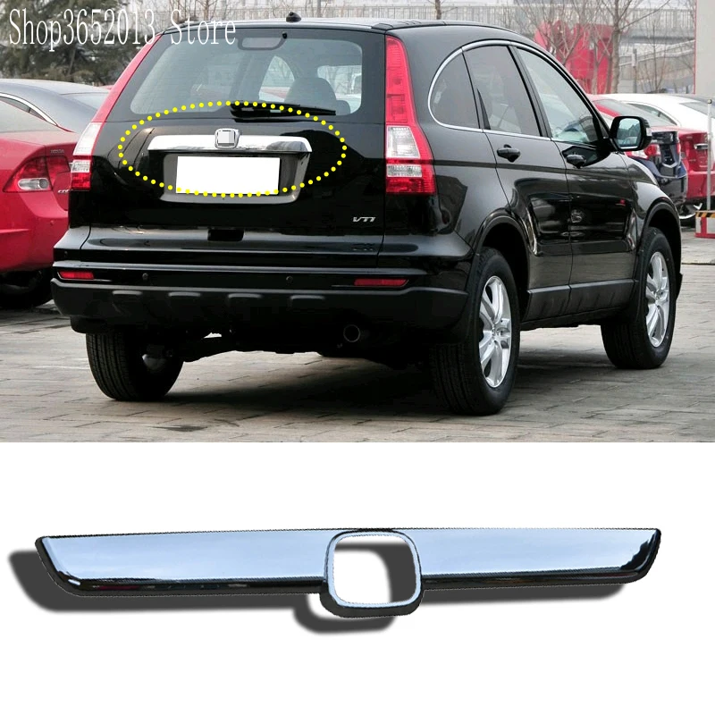 1 шт. для Honda CRV CR-V 2007 2008 2009 2010 ABS хромированные задние фотоаксессуары декоративные