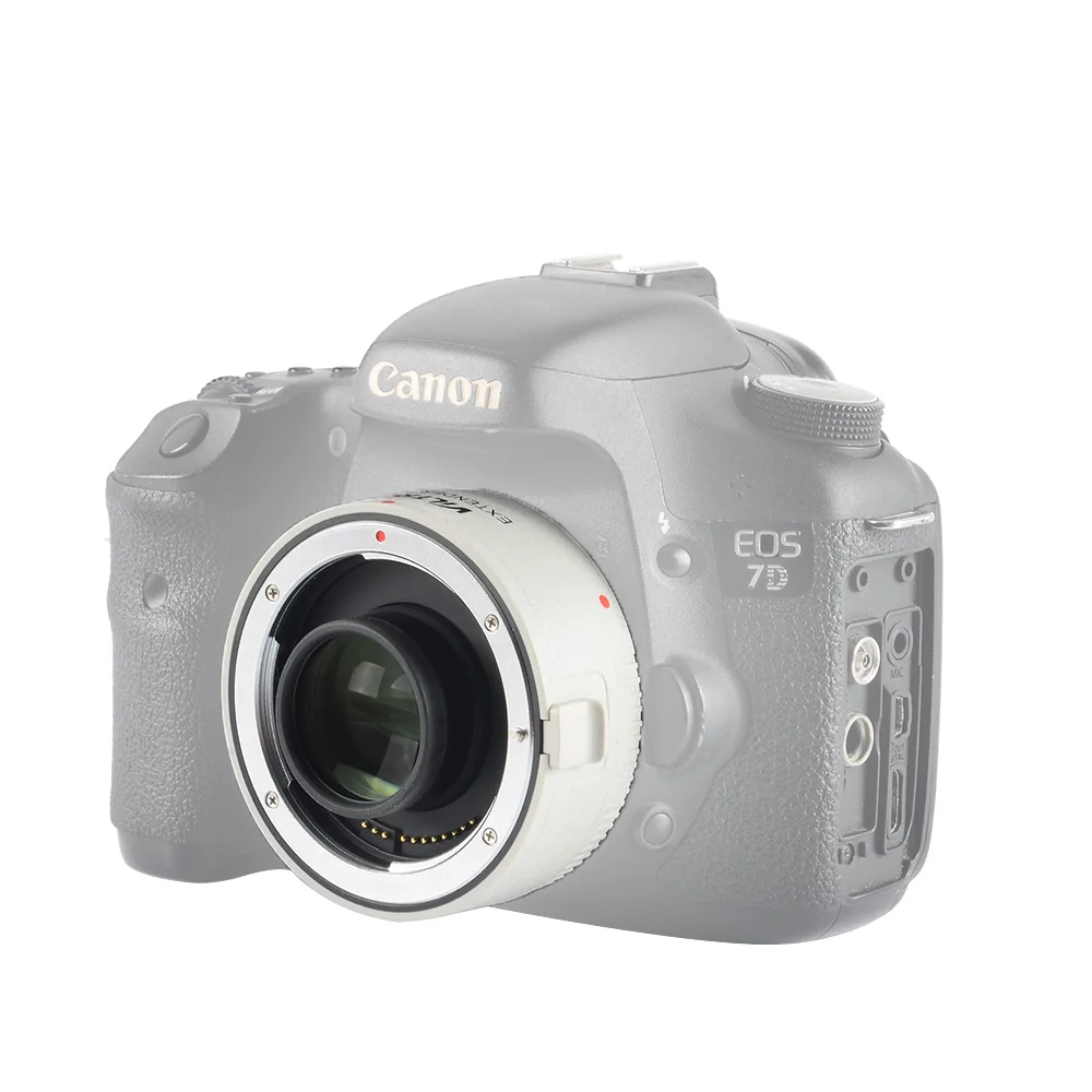 VILTROX 1.4X Teleplus Автофокус удлинитель телеконвертера телеобъектив конвертер для Canon EOS и EF объектив 70-200 мм 5D3 5D2 700D 70D