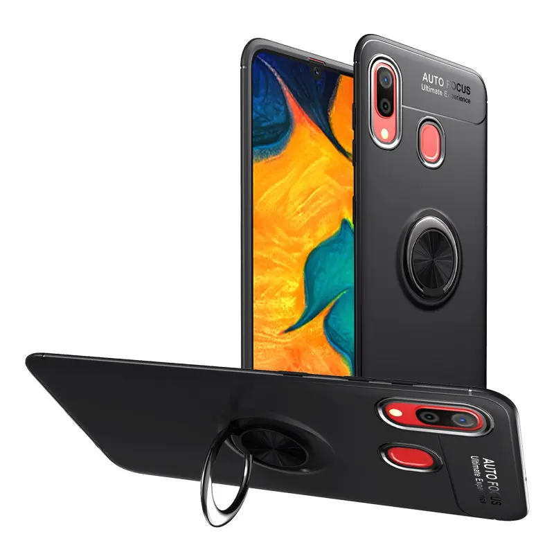 

Silicone Case For Samsung Galaxy A50 Case Soft Cover Capa Coque For Samsung Galaxy A10 A20 A30 A40 A70 Case Fundas Ring Etui