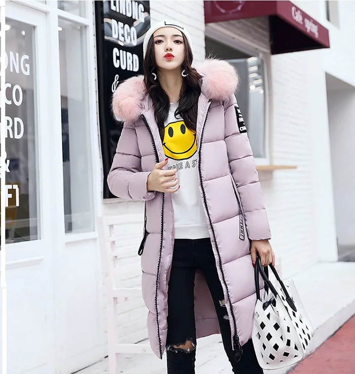 Winter Women Coat Jacket Warm High Quality Woman Jacket Winter Coat Hood Real  2017 New Winter Fashion+19 (2)