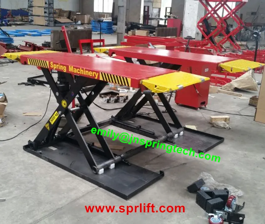 2017 new year promotion scissor car lift auto lifter car lifting