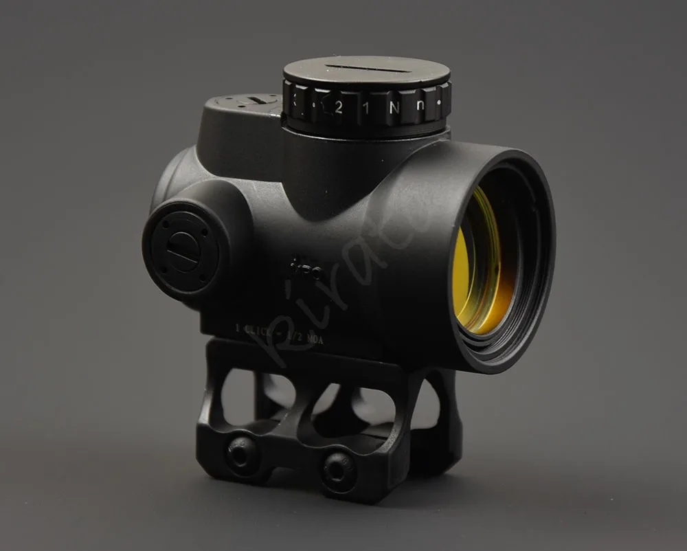 Тактический trijicon MRO стиль 1x red dot прицел с высокой и низкой Пикатинни Крепление база Охота Стрельба M9159